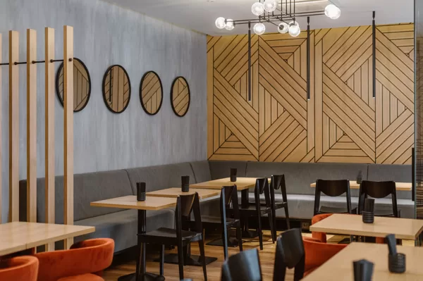 Sushi restaurant, Elizabetes street. Year 2018