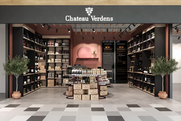 Wine shop project,  Rīga. year 2020