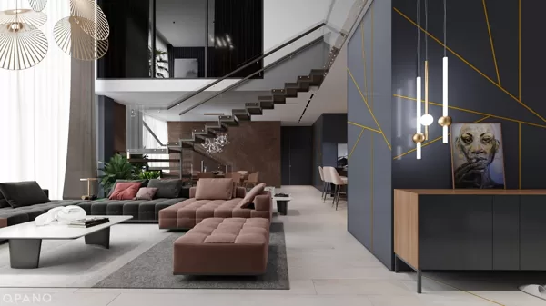 Three floors Penthouse in Jūrmala. Year 2016